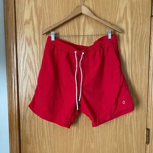 Red Empyre Hybrid Trunks with Zipper Pockets!